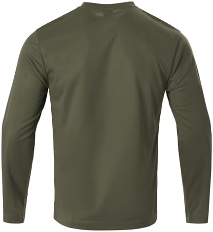 LeeHanTon Men's Sun Shirts Sun Protection Hoodie Shirt UPF 50+ Long Sleeve Work Athletic Shirt with Hooded for Fishing Hiking