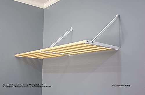 Rhino Shelf Universal Garage Storage Kit - 8 feet