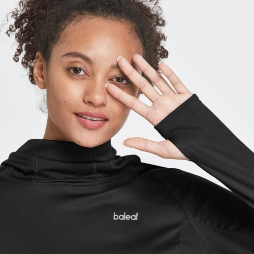 baleaf Women's SPF Shirts Long Sleeve Shirts UPF 50+ Hoodie Rash Guard