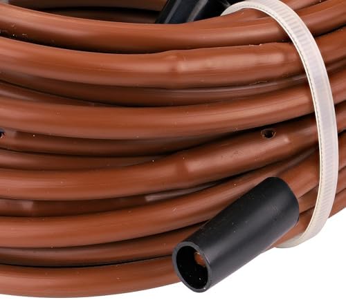 Raindrip R567DT Drip Irrigation Watering Kit for Vegetable Gardens Includes 50 feet of 1/4-Inch Dripline, 3/4-Inch FHT Adapter, 10 Hold-Down Stakes, 1 End Plug