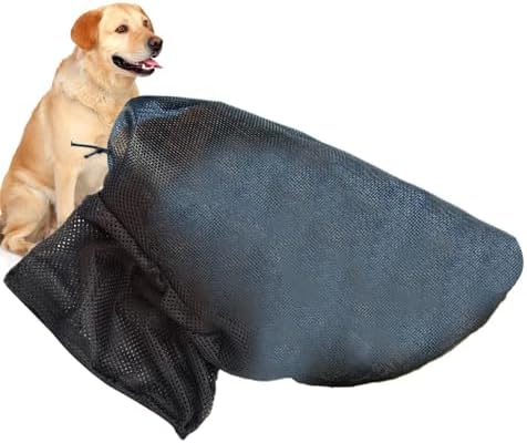 Dog Head Cover - Face Fly Nets, Breathable Mesh Guard with Adjustable Straps, Anti-Bite Protection, Compact Shield, Comfortable Pet Accessory for Outdoor Walking Camping