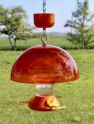 Songbird Essentials Nectar Protector Junior Bird Feeder Protection - Orange