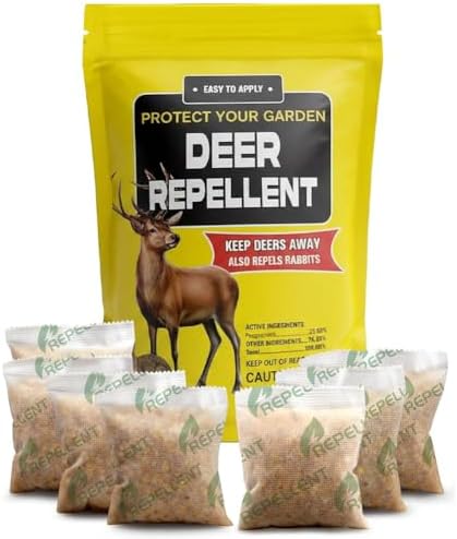 fcesiweg Deer Away Repellent, Easy to Use, 7 Packs