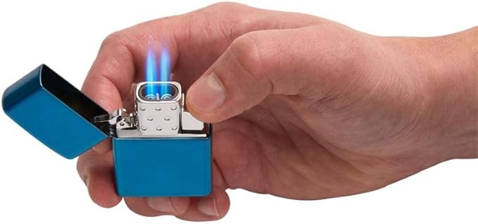 Zippo Silver Double Torch Lighter Insert 1 pk