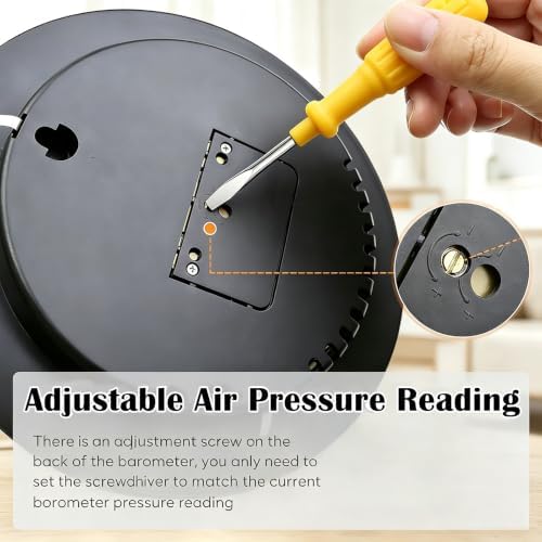 3 in 1 Barometer for Accurate Weather Station, Wall Hanging Weather Station