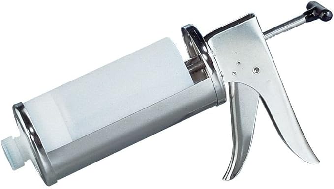 Prince Castle Sauce Dispenser, 1/2 oz, White - Commercial Dispenser for Thick and Heavy Sauces Like Tartar, Mayonnaise, Sour Cream, Condiments, Guacamole