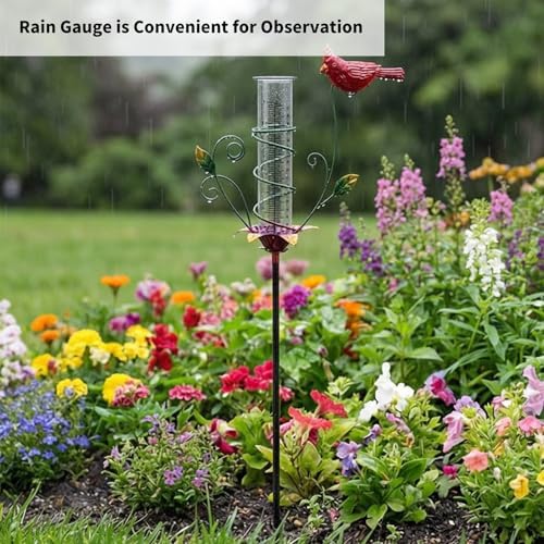 Weather Rain Gauges Freeze Rain Gauges Outdoor Rains Measurement Tool for Gardens and Lawns Farm Weather Tool