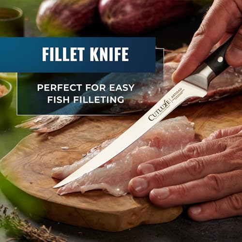Cutluxe Butcher Knife Set, Brisket, Breaking, Boning & Fillet for Meat