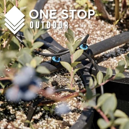 250pk 4" Angled Drip Emitter Stake, Fits 1/4" & 1/8" Tubing for Precise Watering & Irrigation, Greenhouse, Container Gardening, Home Garden, and Hydroponics Growing (250, 4" Inch Long)