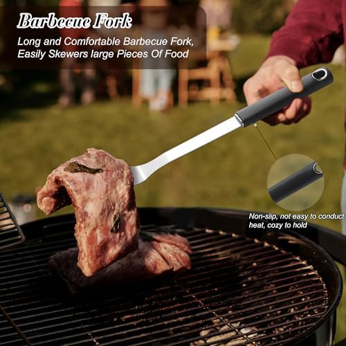 Griddle Accessories Kit - Heavy Duty Grill Tools Set, Grilling Accessories
