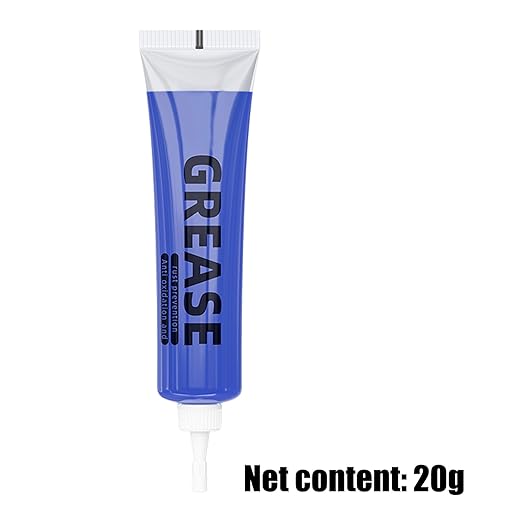 High Temperature Grease | 20g High Temp Wheel Bearing Grease Tube | Lithium Lubricant For Industrial, Heavy Duty Lubricant, Heavy Duty Sealant For Farm Equipment, Garage, Marine, And Rails Maintenance