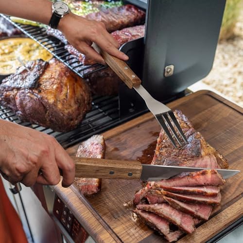 5pcs BBQ Grill Accessories Set - Stainless Steel Grilling Tools