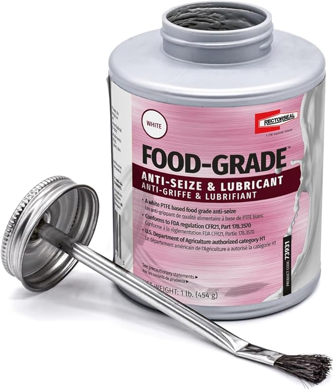 Rectorseal 73931 1-Pound Food Grade Anti-Seize And Lubricant