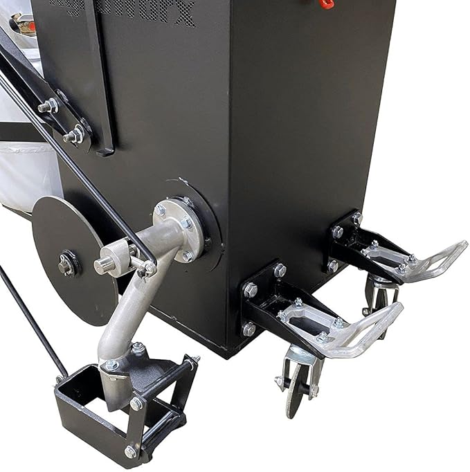 Asphalt Kingdom Crack Fill Melter Applicator: RynoWorx RY10MA-Elite Hot Sealant Kettle With Dispensing Shoe