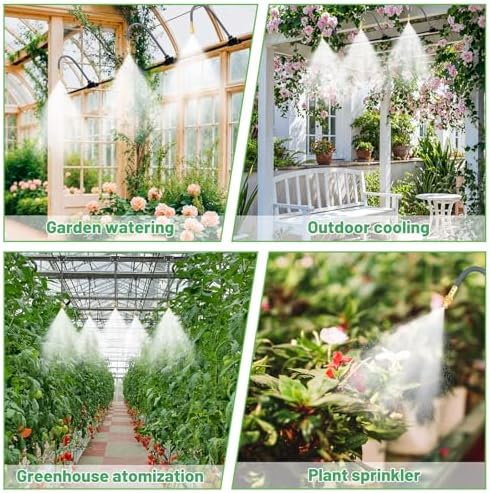 360° Adjustable 1/4" Drip Irrigation System Kits(No 1/4" Tubing)