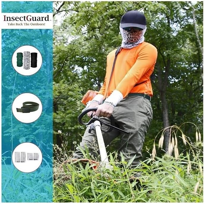 Tick Gaiters - ZipOn Permethrin Treated, Ticks, Mosquitoes, Flies & More Insect Repellent, Unisex Adult