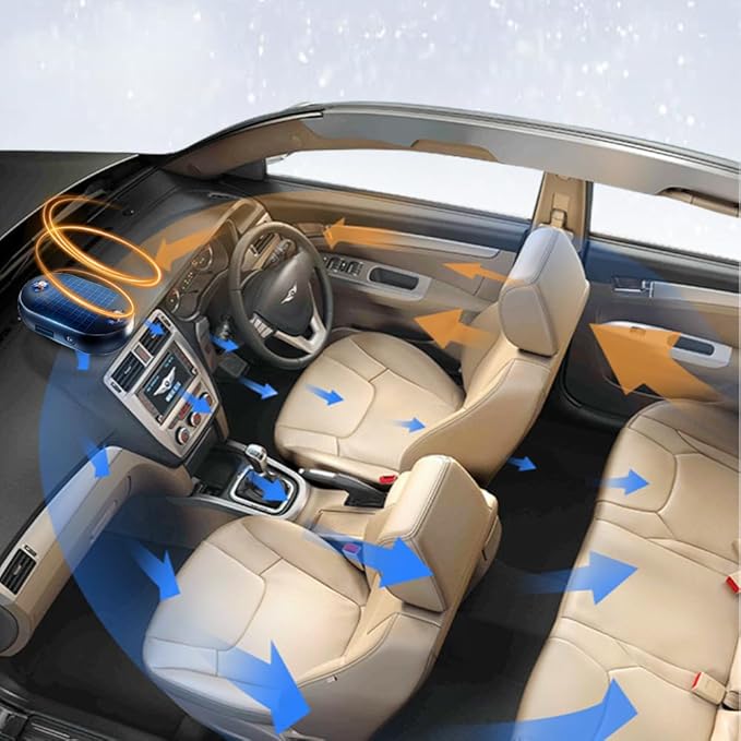 soputry Anti-Freeze Electromagnetic Car Snow Removal Device, 2026 New Antifreeze Snow Removal Instrument, Defroster for Car Windshield Antifreeze Device (3 Pcs)