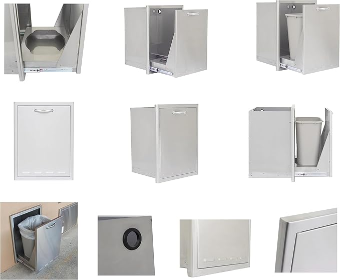 BLAZE BBQ Outdoor Grill Package 15 of 40” LTE Built-in Natural Gas Grill, Gas Dop-In Single Side Burner, 32” Door & Two Drawers Combo, 18” Roll Out Propane Tank, 24” Refrigerator and Accessories