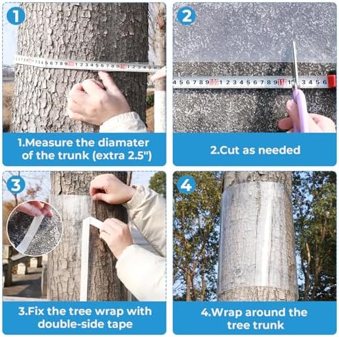 Squirrel Baffle for Tree Trunk,Squirrel Tree Guard Trunk Protector for Wooden Post Bird Feeder,Outside Baffle Guard Protector from Raccoon Deer Iguana (98inch)