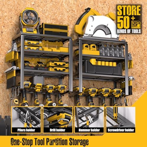 Spampur Power Tool Organizer Wall Mount