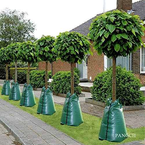 Tree Watering Bag, 20 Gallon Slow Release Tree Watering Bags-Drip Irrigation Bag for Newly Planted or Established Trees (2 Packs)