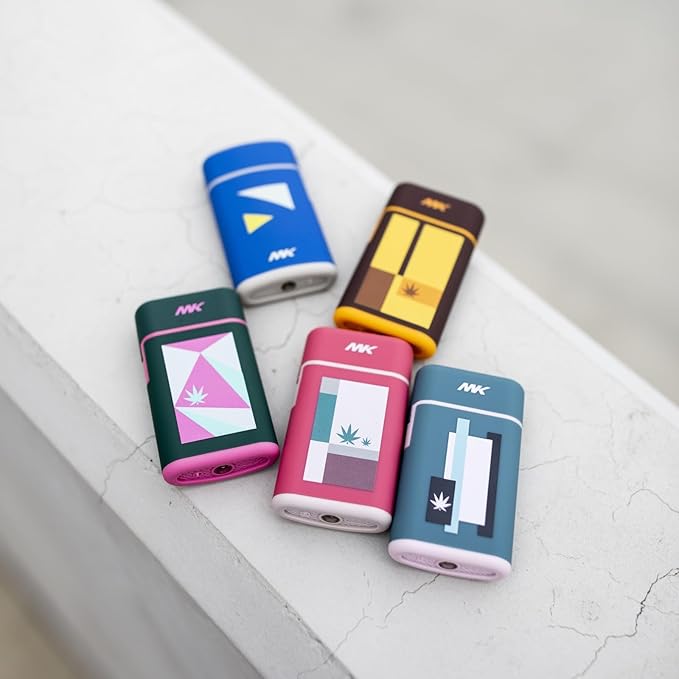 MK Lighter 5-Pack Torch Flame Pocket Lighters, Refillable and Multipurpose, Ideal for Candles, BBQ, Camping, and Everyday Use (Dimensional-5PC)