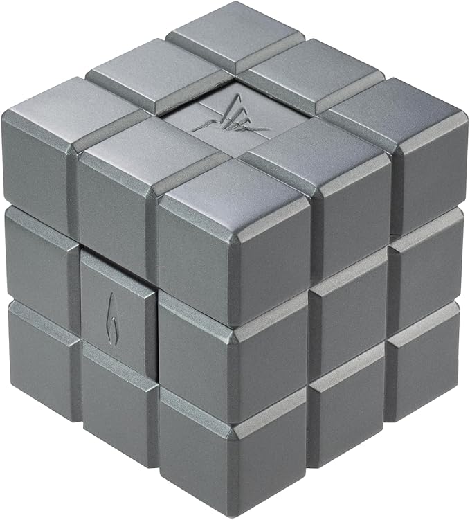 Colibri Heritage Cube Desk Lighter - Charcoal