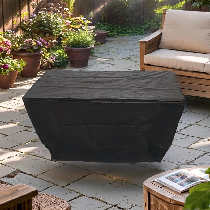 Tabletop Grill Cover for ASMOKE AS350 Wood Pellet Grills, Heavy Duty 600D Waterproof Table Top Portable Smoker Cover for ASMOKE Pellet Grill AS350/AS350DC BBQ Accessories