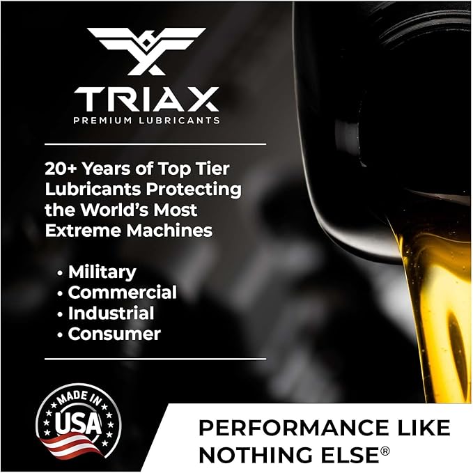 Triax Synergy Gear Max 75W-90 GL-5 Limited Slip, Ultra Long Drain 500k Miles, Manual Transmission, Gear/Differential Lubricant (1 Quart)