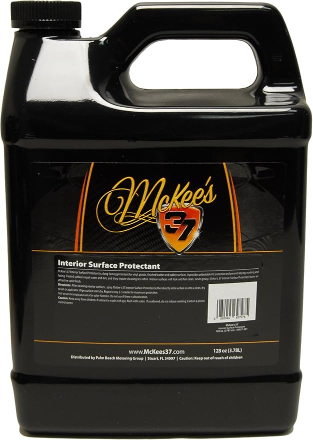 McKee's 37 MK37-381 Interior Surface Protectant, 128 oz.