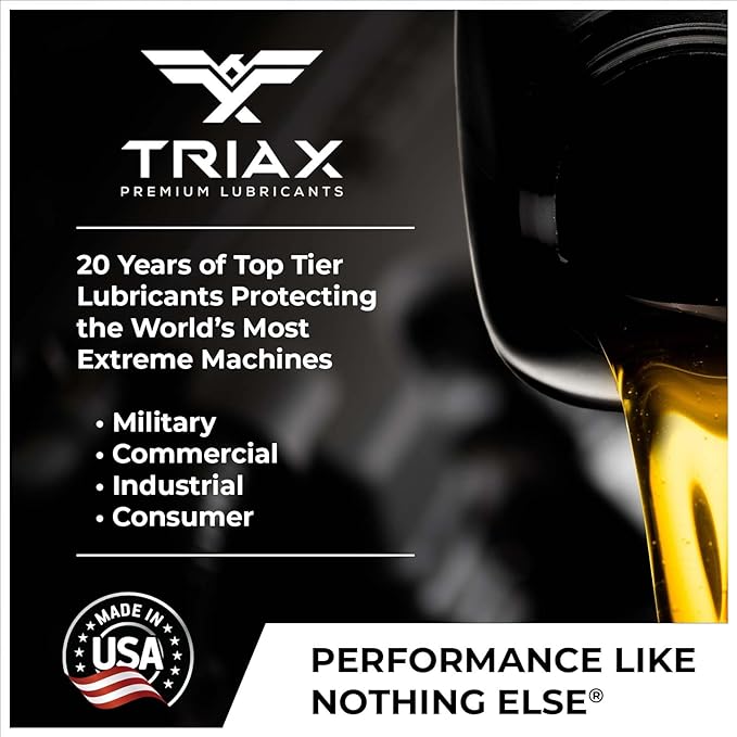 Triax Synergy Gear Max 75W90 GL-5 Limited Slip, Ultra Long Drain 500k Miles, Manual Transmission, Gear/Differential Lubricant (4 Gallon Case)
