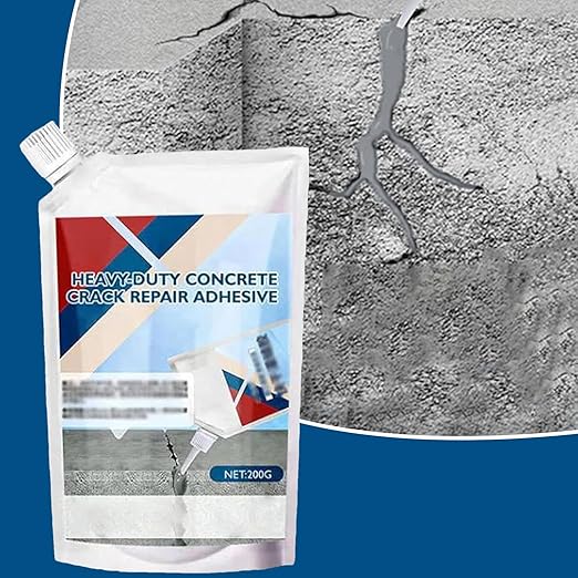 Concrete Gaps and Crack Filler, Self Leveling Sealant for Walkway, Floor Driveway Joint Repair Usage, Quick Drying Elastic Concrete Sealerr, for Indoor Outdoor Surfacce Restoration