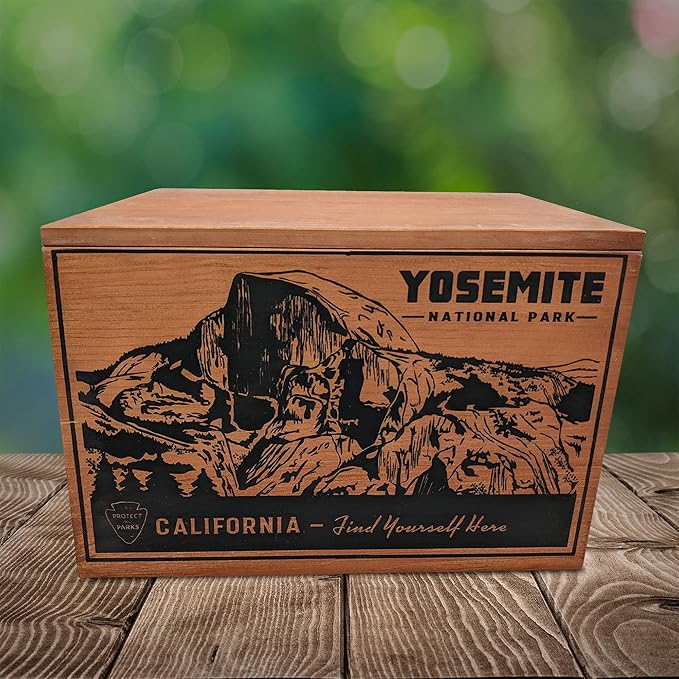 Betterwood Products 04405 Fatwood All-Natural Resin Firestarter in Wooden Crate for Refilling or Home Decorating, Yosemite, 13 Pound
