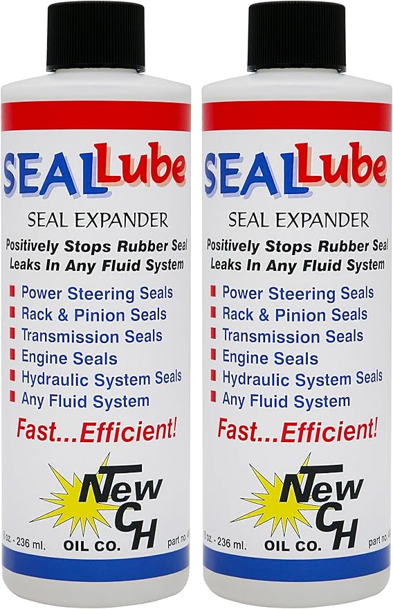 Stops Leaks: Gasoline Engines, Diesel Engines, Automatic Transmissions, Manual Transmissions, Power Steering, Rack and Pinion, Differentials and Hydraulic Systems - Pack of 2/8 oz.