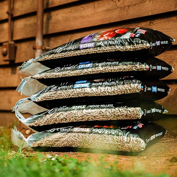 Wood Pellets for Smoker Grill and BBQ, 100% All-Natural Hardwood Oak Pellet, 20lbs