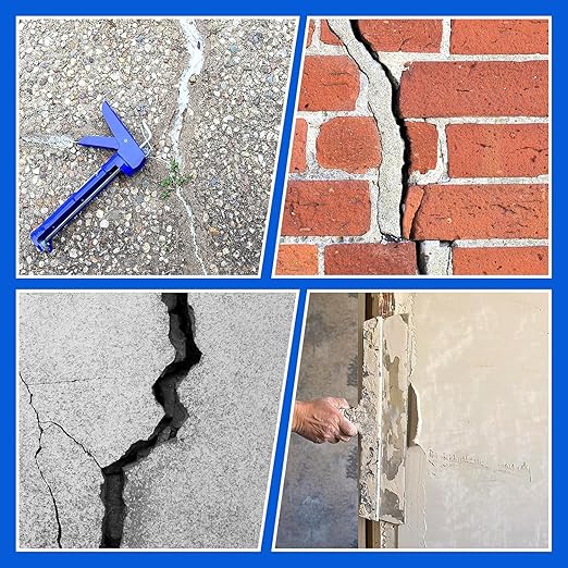 Foam Backer Rod for Gaps Concrete Crack Filler Joints Foam Gap Fillers Caulk Saver Backing Rod Concrete Filler Rope Joint Filler (3/4 Inches X 10 Feet)