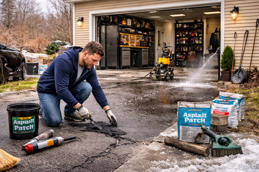 How Winter Damages Your Driveway — And What to Fix Before Spring Arrives