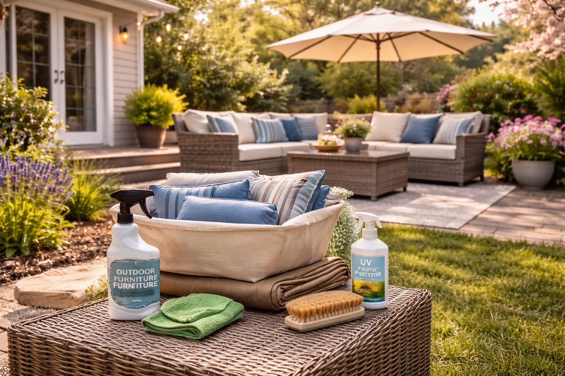Patio Maintenance Routine for Spring: Keep Your Outdoor Furniture Looking New All Season