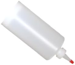 Prince Castle Sauce Dispenser, 1/2oz Sauce Gun, White + Bottle and end + Dispensing Cap, Ring and Liner-Commercial Dispenser For Thick Sauces Like Tartar, Mayonnaise, Sour Cream, Condiments, Guacamole