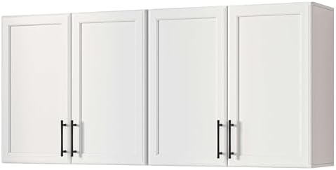 Furnaza 48" W Wall Cabinets for Laundry Room with Adjustable Shelf
