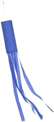 M METERXITY 1-Pack Windsock Flag, Colorful Wind Socks for Garden/Yard/Patio/Home Decor, Spring Summer Fall Winter Outdoor Hanging Decoration [59 in / 150cm, Blue]