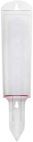 Taylor ClearVu Rain Gauge, Clear (Pack of 2)