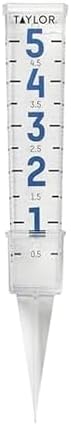 Taylor Rain Gauge Outdoor 5 Inch Capacity with Reflective Printing