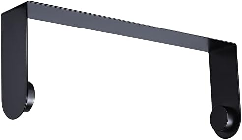 ZUNTO Black Paper Towel Holder, Self Adhesive, for Wall or Under Cabinet