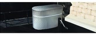 ADCO 2711 Silver Single 20lb, 5-Gallon Diamond Plated Steel Vinyl Propane Tank Cover