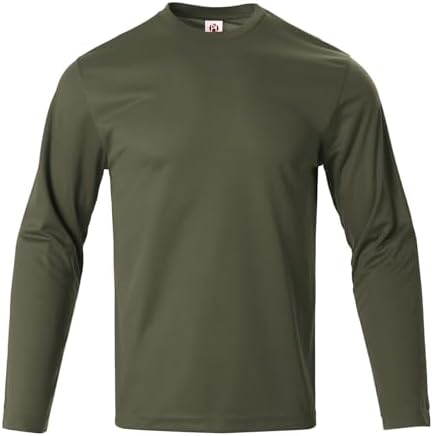 LeeHanTon Men's Sun Shirts Sun Protection Hoodie Shirt UPF 50+ Long Sleeve Work Athletic Shirt with Hooded for Fishing Hiking