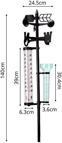 Outdoor Kit: Rain Gauge, and Wind Indicator
