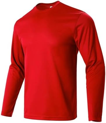 LeeHanTon Men's Sun Shirts Sun Protection Hoodie Shirt UPF 50+ Long Sleeve Work Athletic Shirt with Hooded for Fishing Hiking