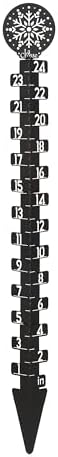 La Crosse 139-4686 24 Inch Metal Snow Gauge
