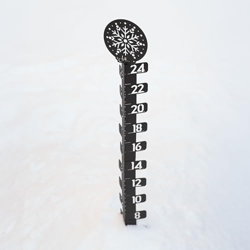 La Crosse 139-4686 24 Inch Metal Snow Gauge